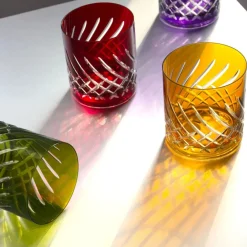 Vessière Cristaux Art De La Table|Verre À Eau|6 chopes color of joy