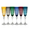 Vessière Cristaux Art De La Table|Verre À Pied|6 flûtes à champagne couleur Belair
