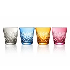 Vessière Cristaux Art De La Table|Verre À Whisky|4 gobelets couleur Royal