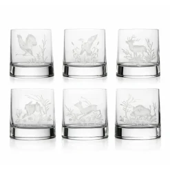 Vessière Cristaux Art De La Table|Coffrets Verres Cristal|6 gobelets cristal chasse