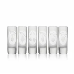 Vessière Cristaux Art De La Table|Coffrets Verres Cristal|6 verres à liqueur cristal