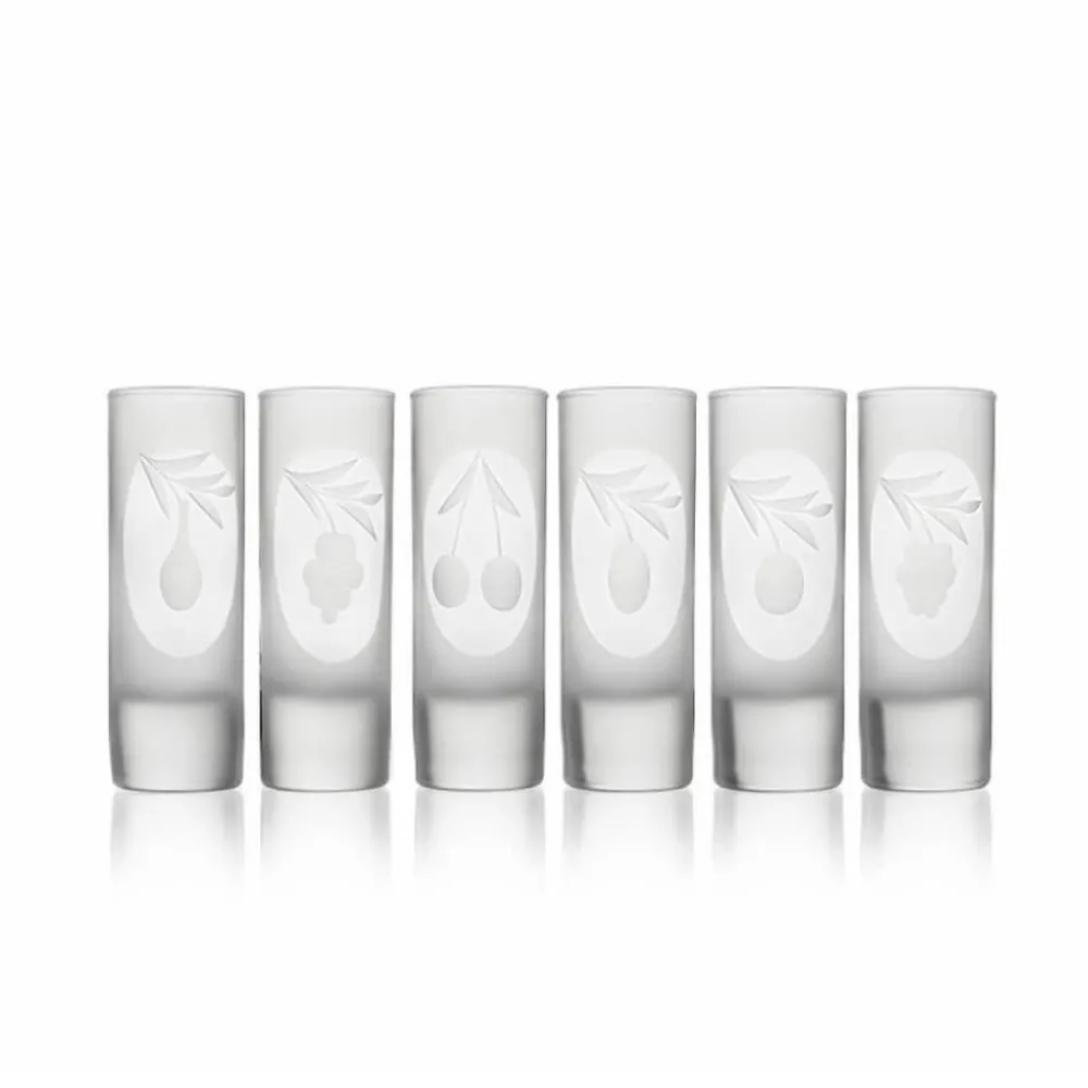 Vessière Cristaux Art De La Table|Coffrets Verres Cristal|6 verres à liqueur cristal