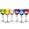 Vessière Cristaux Art De La Table|Verre À Vin|6 verres à vin couleur tradition