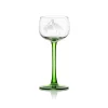 Vessière Cristaux Verre À Vin|Coffrets Verres Cristal|6 verres alsace taillés cigogne