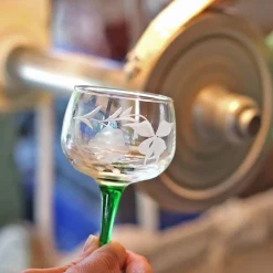 Vessière Cristaux Verre En Cristal Taillé|Coffrets Verres Cristal|6 verres alsace taillés t.s