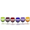 Vessière Cristaux Art De La Table|Verre À Pied|6 verres cognac cristal couleur mireille