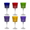 Vessière Cristaux Art De La Table|Verre Cristal Couleur|6 verres spritz cristal couleur timeless
