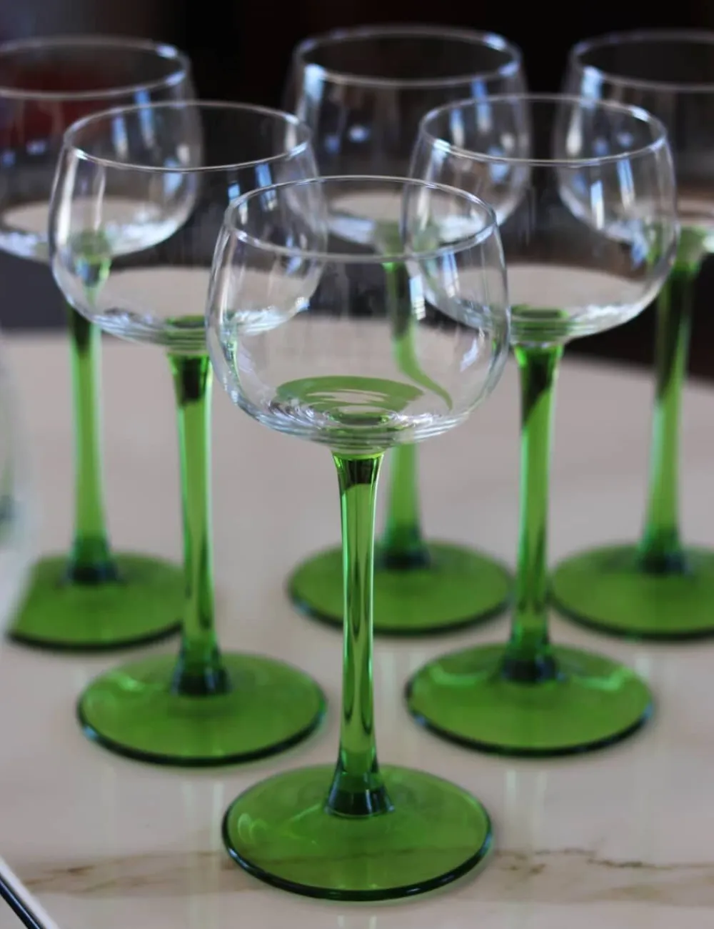 Vessière Cristaux Verre À Vin|Coffrets Verres Cristal|6 Verres vin blanc alsace uni