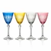 Vessière Cristaux Art De La Table|Verre À Vin|4 verres vin couleur Royal