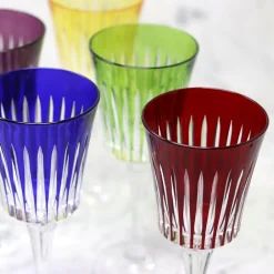 Vessière Cristaux Art De La Table|Verre À Eau|6 verres vin rouge cristal n°2 timeless couleurs