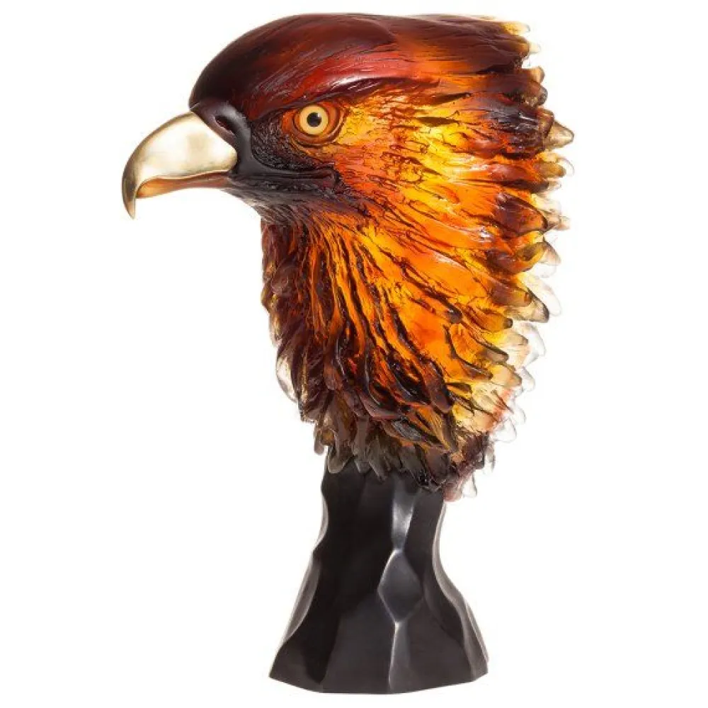Vessière Cristaux Editions D’Art|Bestiaire|Aigle royale daum par madeleine van der knoop