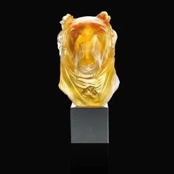 Vessière Cristaux Bestiaire|Animaux Cristal|Andrew lévrier de j.f leroy daum
