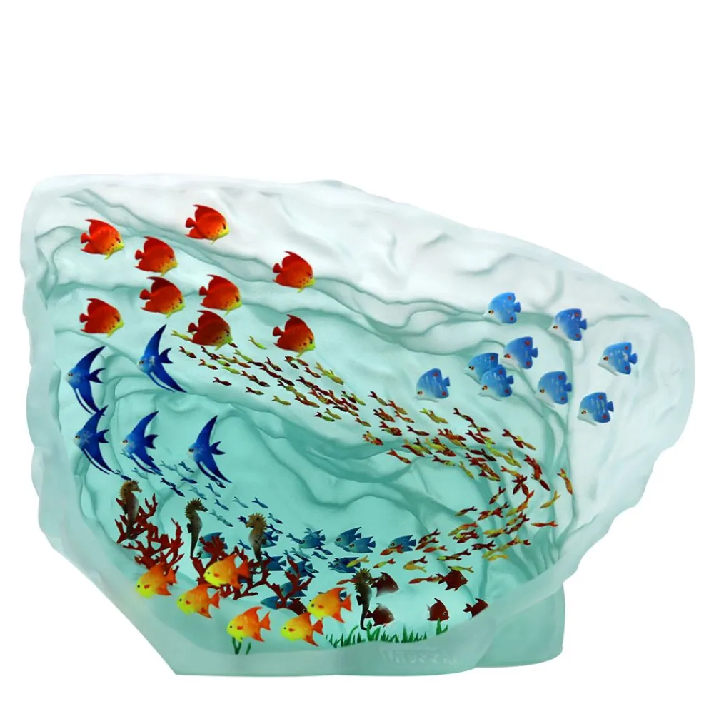 Vessière Cristaux Décoration|Bestiaire|Aquarium poissons verre – yves trucchi