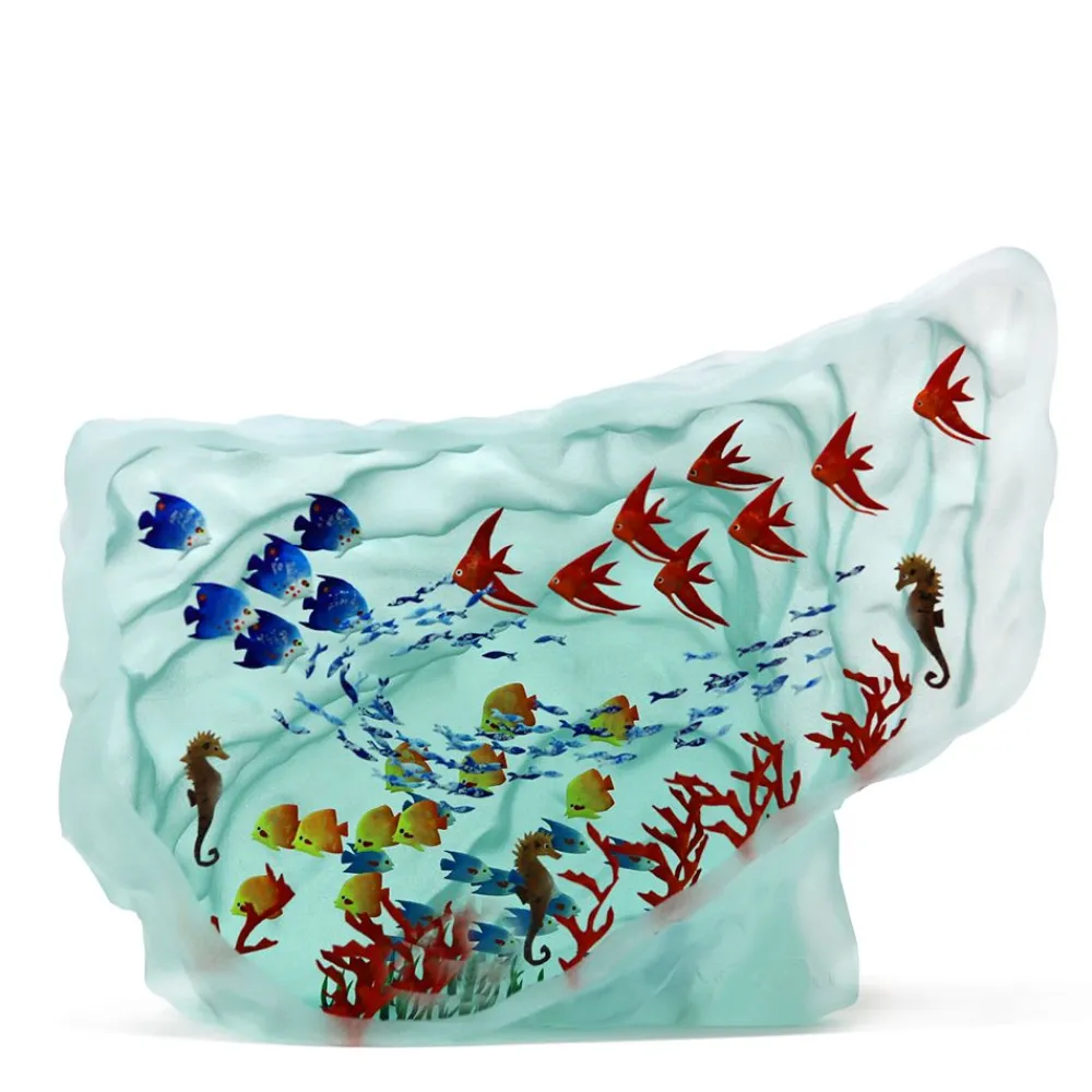 Vessière Cristaux Décoration|Bestiaire|Aquarium poissons verre – yves trucchi