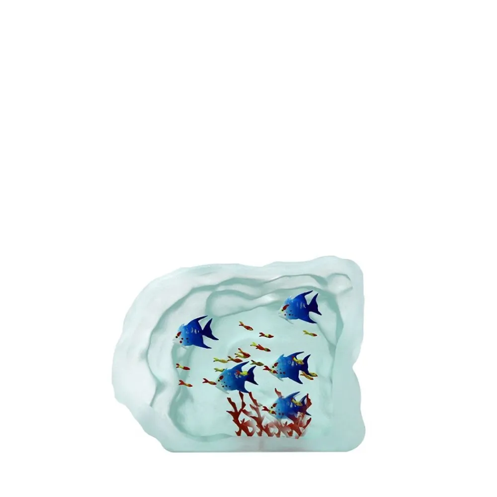 Vessière Cristaux Décoration|Éditions D’Art Cristal|Aquarium poissons verre yves trucchi