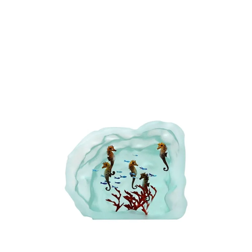 Vessière Cristaux Décoration|Bestiaire|Aquarium poissons verre yves trucchi