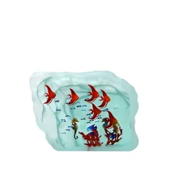 Vessière Cristaux Décoration|Bestiaire|Aquarium poissons verre yves trucchi