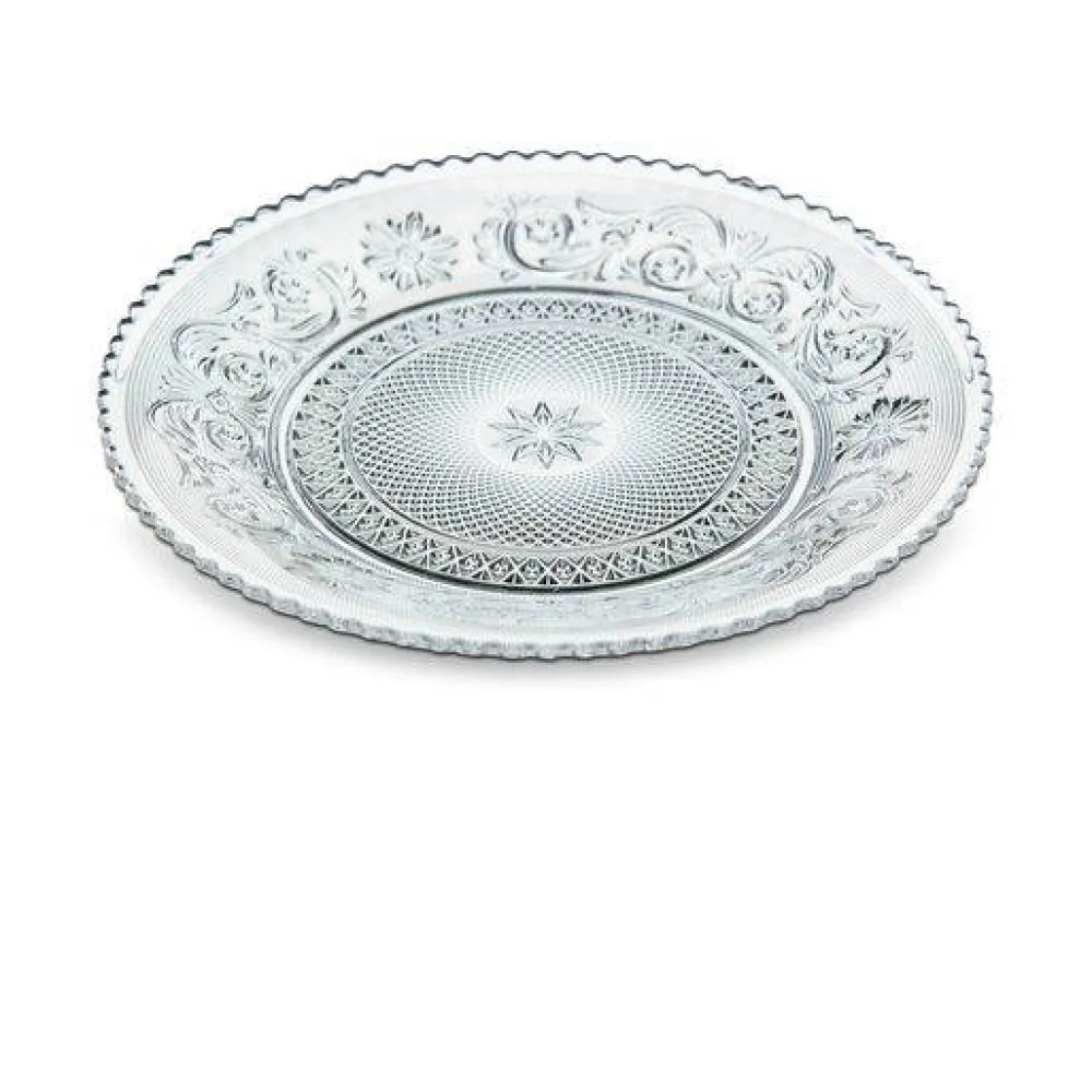 Vessière Cristaux Art De La Table|Assiettes Cristal|Arabesque assiette baccarat l