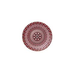 Vessière Cristaux Assiette Céramique|Art De La Table|Assiette à pain Arcadia Rouge Baccarat