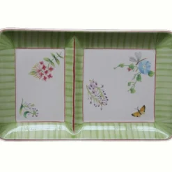 Vessière Cristaux Lunéville|Assiettes Cristal|Assiette chaud/froid vent de fleurs