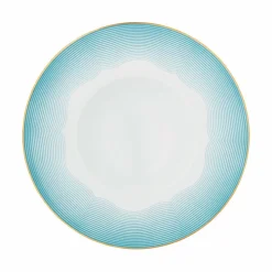 Vessière Cristaux Art De La Table|Assiette Céramique|Assiette creuse à aile 27 cm Aura Raynaud