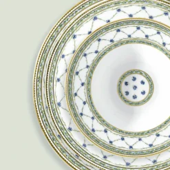 Vessière Cristaux Art De La Table|Assiette Céramique|Assiette plate à aile 16 cm Allée Du Roy Raynaud