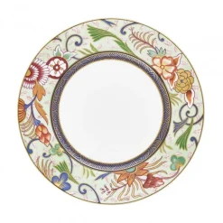 Vessière Cristaux Art De La Table|Assiette Céramique|Assiette plate à aile 27 cm Imari Raynaud