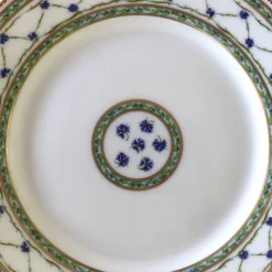Vessière Cristaux Art De La Table|Assiette Céramique|Assiette plate à aile 19 cm Allée Du Roy Raynaud