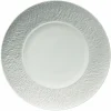 Vessière Cristaux Art De La Table|Assiette Céramique|Assiette plate à aile gravée 32 cm Minéral Raynaud