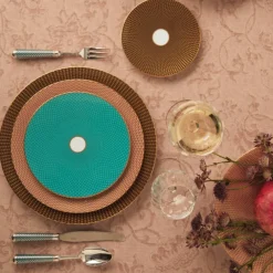 Vessière Cristaux Art De La Table|Assiette Céramique|Assiette porcelaine 27 cm motif n°1 Raynaud