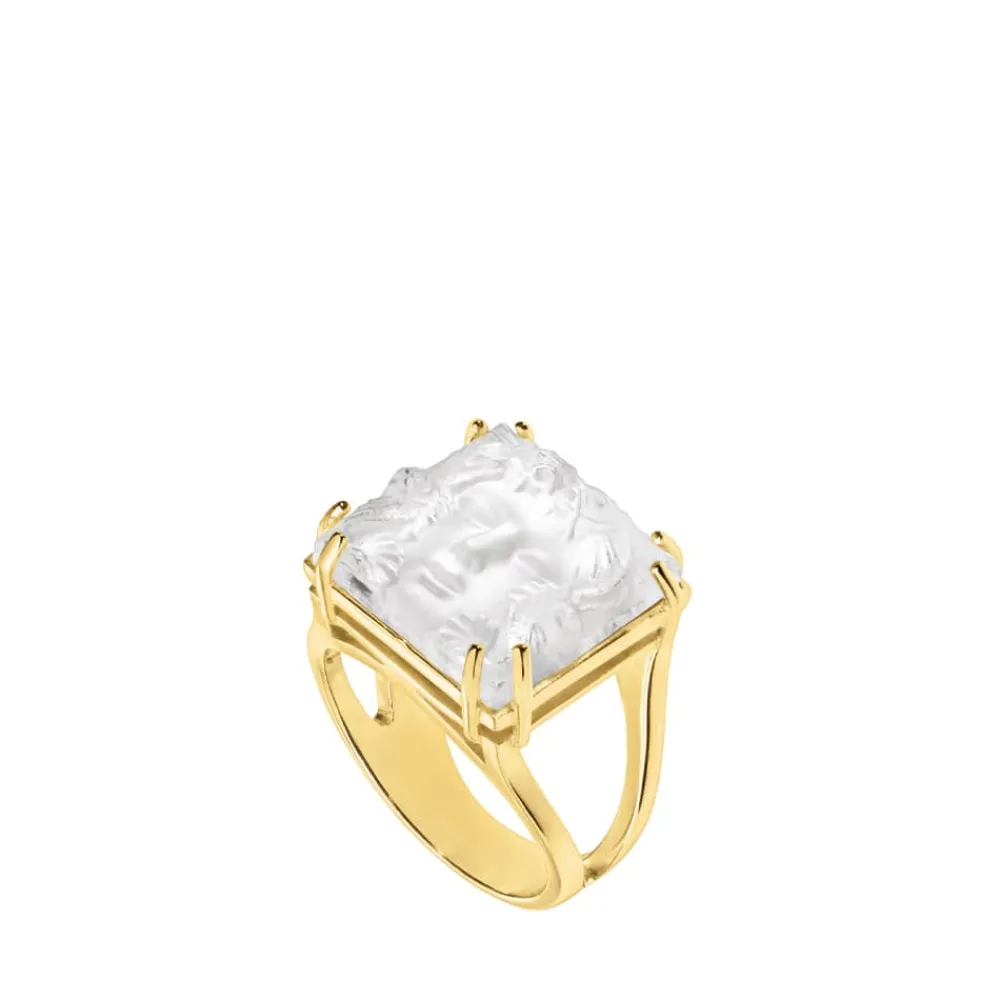 Vessière Cristaux Bijoux|Bagues Cristal|Bague aréthuse lalique