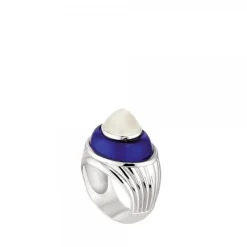 Vessière Cristaux Bijoux|Bagues Cristal|Bague charmante argent lalique