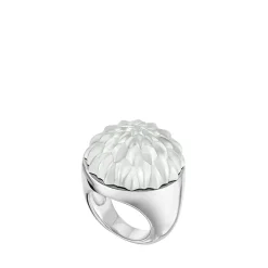 Vessière Cristaux Bijoux|Bagues Cristal|Bague flora bella lalique