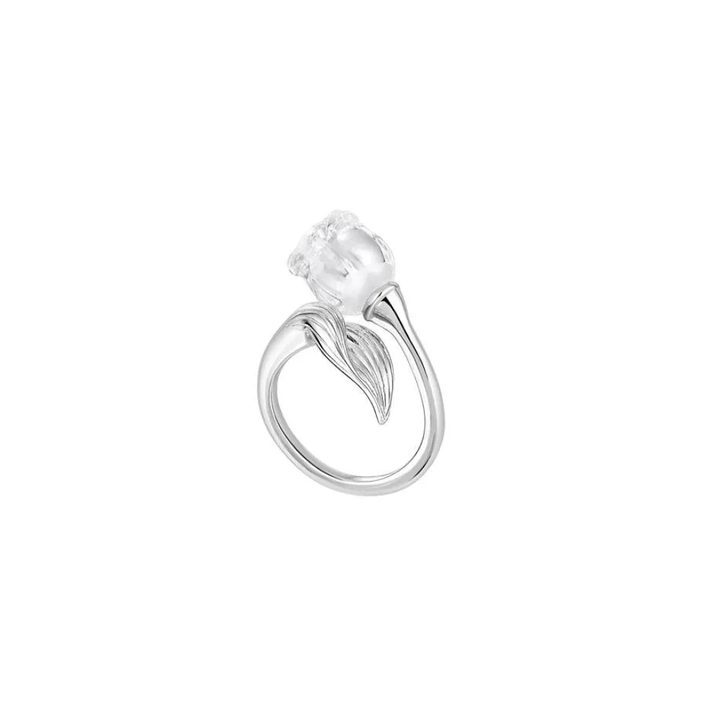 Vessière Cristaux Bijoux|Bagues Cristal|Bague muguet lalique