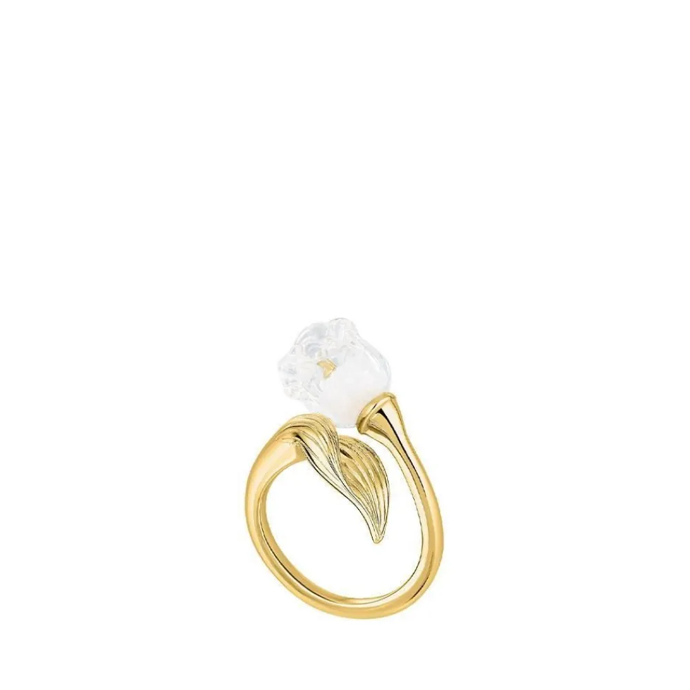 Vessière Cristaux Bijoux|Bagues Cristal|Bague muguet lalique