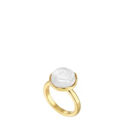 Vessière Cristaux Bijoux|Bagues Cristal|Bague Pivoine Lalique