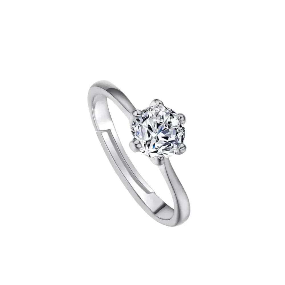 Vessière Cristaux Bagues Cristal|Bagues|Bague solitaire cristal