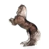 Vessière Cristaux Animaux Cristal|Editions D’Art|Balthazar gris rose cheval daum