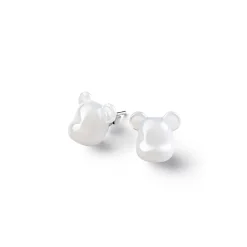 Vessière Cristaux Bijoux|Boucles D’Oreilles Cristal|Be@rbrick boucles d’oreilles puce argent baccarat