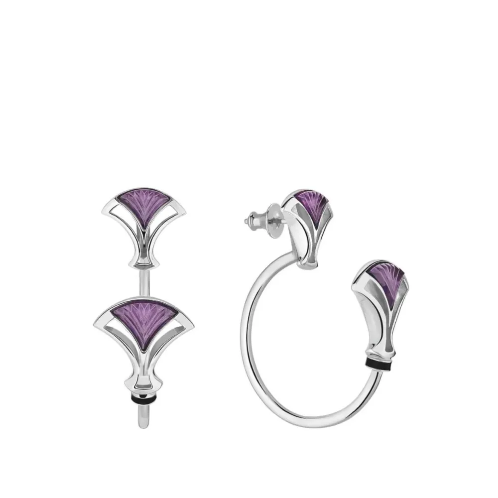 Vessière Cristaux Boucles D’Oreilles Cristal|Boucles D’Oreilles|Boucles créoles Larcade Lalique