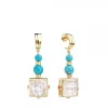 Vessière Cristaux Bijoux|Boucles D’Oreilles Cristal|Boucles d’oreilles aréthuse vermeil lalique