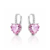 Vessière Cristaux Boucles D’Oreilles Cristal|Boucles D’Oreilles|Boucles d’oreilles coeur de pivoine