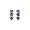 Vessière Cristaux Boucles D’Oreilles Cristal|Boucles D’Oreilles|Boucles d’oreilles cristal bleu Majesté