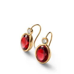 Vessière Cristaux Bijoux|Colliers Cristal|Boucles d’oreilles croisé vermeil baccarat