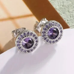 Vessière Cristaux Boucles D’Oreilles Cristal|Boucles D’Oreilles|Boucles d’oreilles Empire cristal