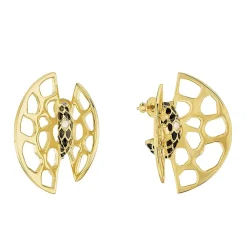 Vessière Cristaux Bijoux|Boucles D’Oreilles Cristal|Boucles d’oreilles eurydice lalique