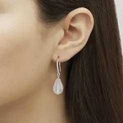 Vessière Cristaux Boucles D’Oreilles Cristal|Boucles D’Oreilles|Boucles d’oreilles flora bella lalique