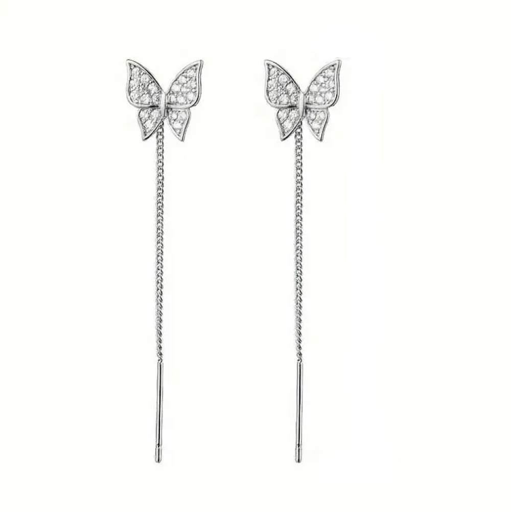 Vessière Cristaux Boucles D’Oreilles Cristal|Boucles D’Oreilles|Boucles d’oreilles papillons de nuit