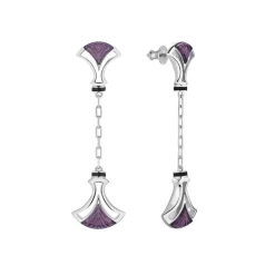 Vessière Cristaux Bijoux|Boucles D’Oreilles Cristal|Boucles d’oreilles pendantes Larcade Lalique