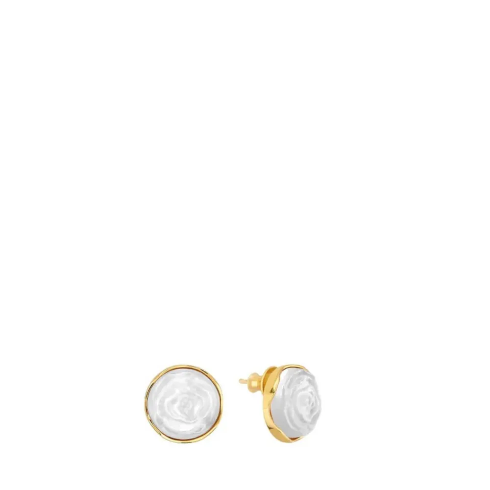 Vessière Cristaux Boucles D’Oreilles Cristal|Boucles D’Oreilles|Boucles d’Oreilles Pivoine Lalique
